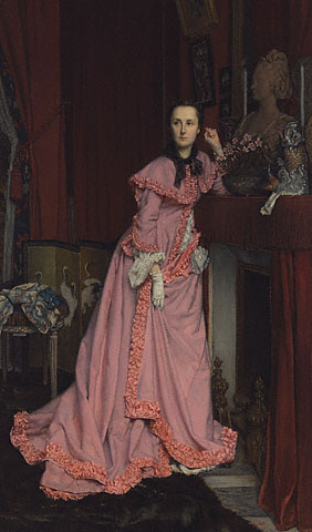 Marquise de Miramon Jacques ca. 1866	by Joseph Tissot 1836-1902 	J. Paul Getty Museum Los Angeles CA   2007.7